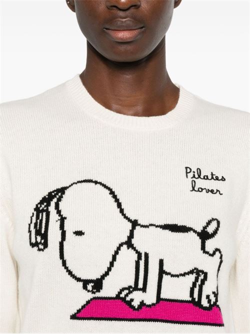 maglia donna girocollo Snoopy MC2 SAINT BARTH | NEWQUEEN04133I